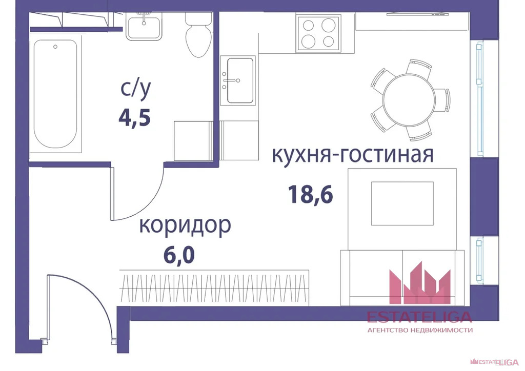 Продажа квартиры в новостройке, проезд Шелихова - Фото 1