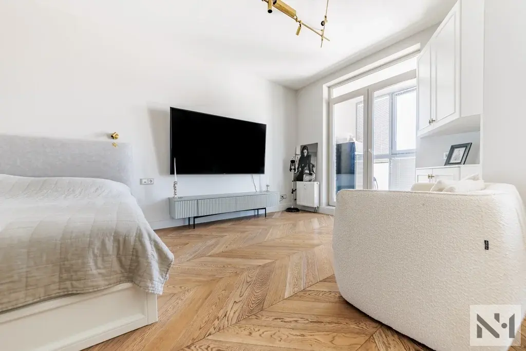 видовая 1-комнатная квартира у Невы - Фото 7