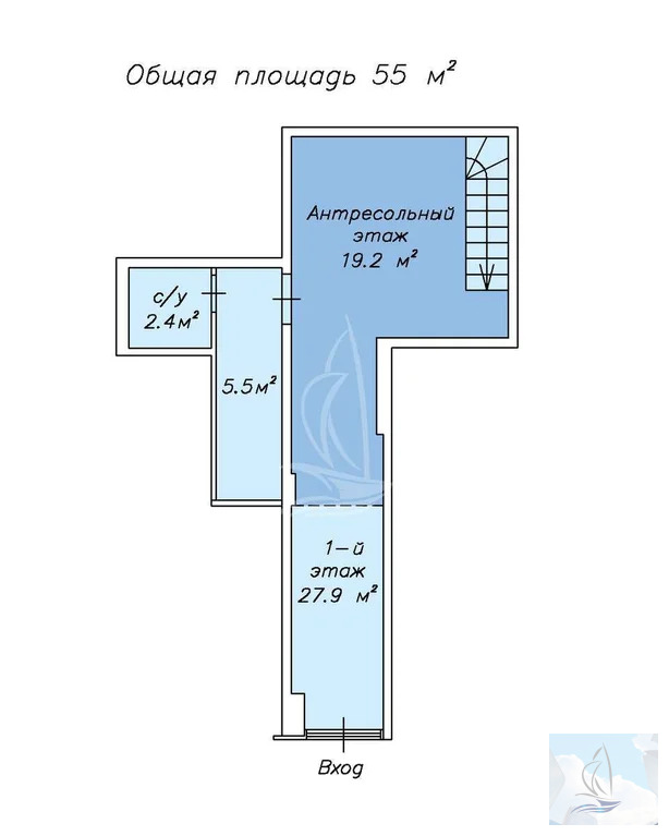 Помещение 55 кв.м. в ЖК Авеню - Фото 16