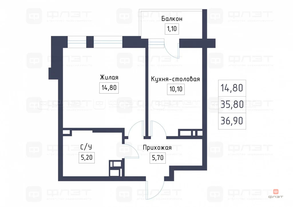 Продажа квартиры, Казань, ул. Академика Губкина - Фото 8
