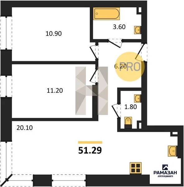Продажа квартиры в новостройке, Казань, м. Проспект Победы, ул. ... - Фото 1