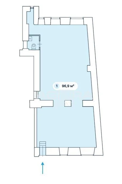 Аренда торгового помещения, м. Тверская, ул. Бронная М. - Фото 2