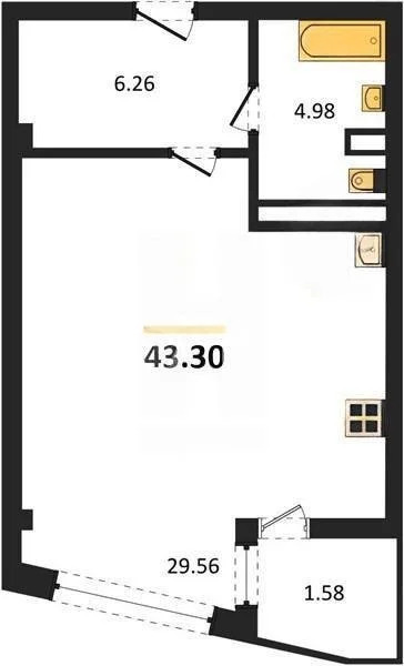 Продажа квартиры в новостройке, Севастополь, ул. Летчиков - Фото 5