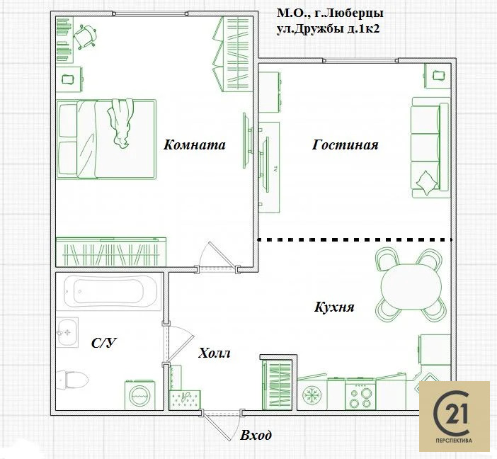 Продажа квартиры, Люберцы, Люберецкий район, улица Дружбы - Фото 4