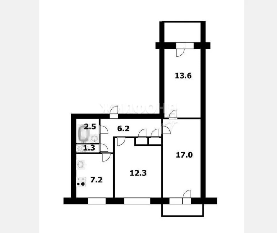 Продажа квартиры, Новосибирск, ул. Зорге - Фото 18