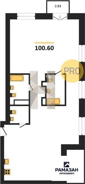 Продажа квартиры в новостройке, Казань, м. Суконная слобода, ул. ... - Фото 1
