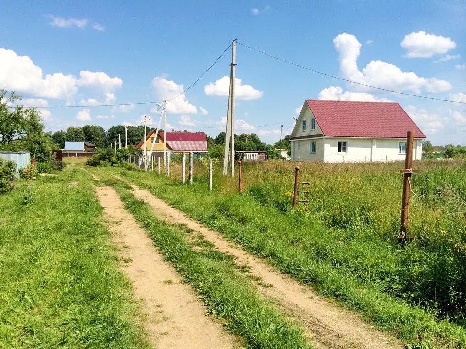 Участок 13,5 сот в дер. Комлево, Рузский район, 95 км от МКАД. - Фото 0