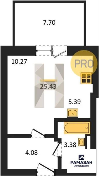 Продажа квартиры в новостройке, Усады, Лаишевский район, Усады село - Фото 1