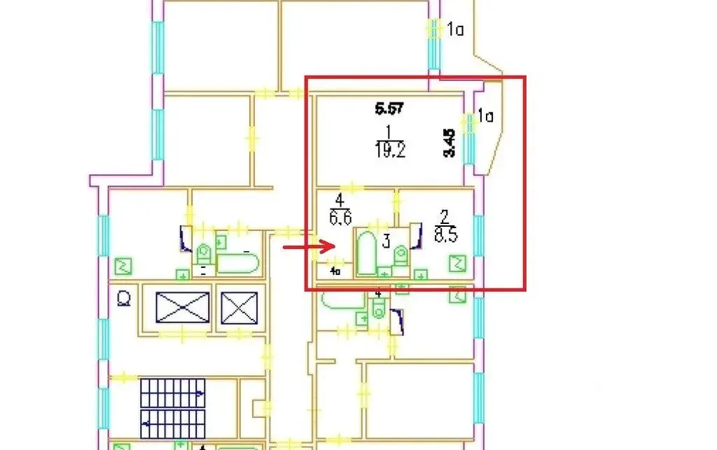 Купить однокомнатную квартиру 38.3м ул. Маршала Голованова, 1, Москва, ... - Фото 47