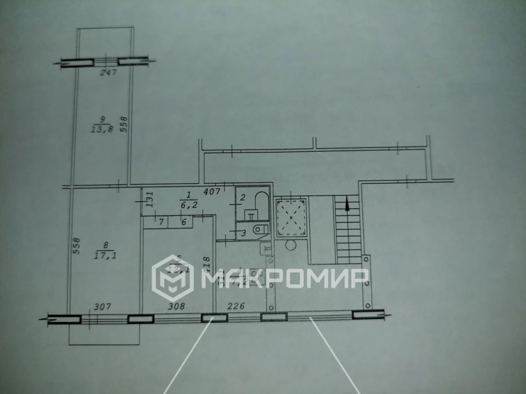 Продажа квартиры, Новосибирск, м. Площадь Маркса, ул. Зорге - Фото 17