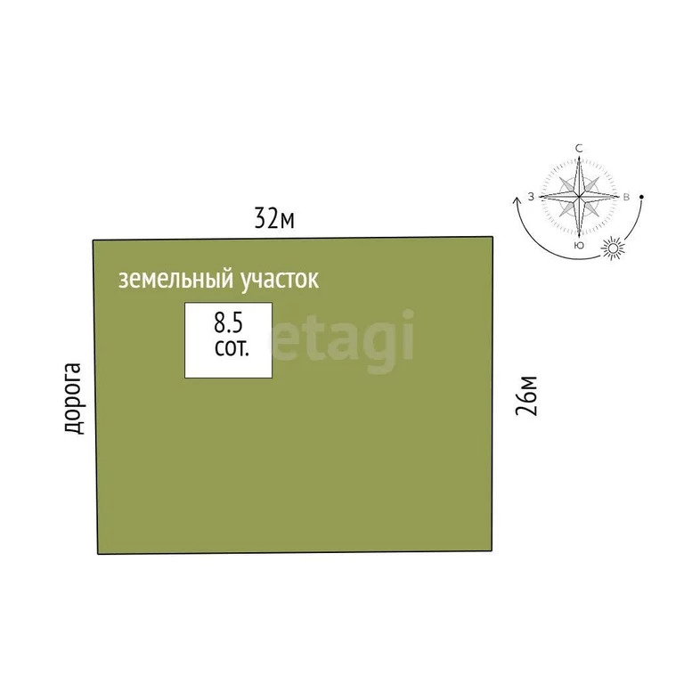 Продажа участка, Горки Ленинские, Домодедово г. о, , 2632 - Фото 1