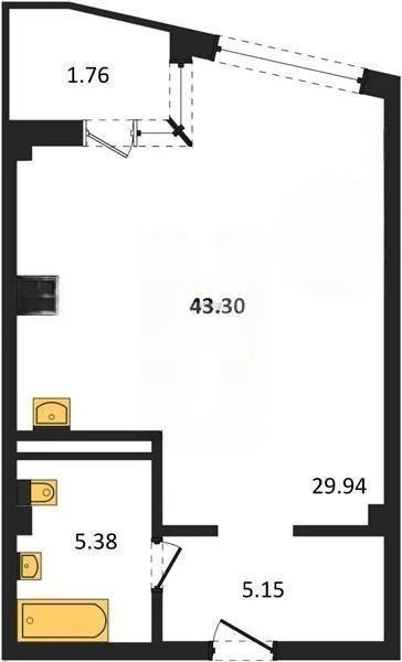 Продажа квартиры в новостройке, Севастополь, ул. Летчиков - Фото 5