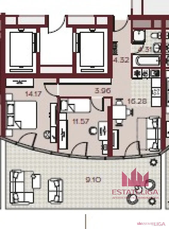 Продажа квартиры, бульвар Братьев Весниных - Фото 17