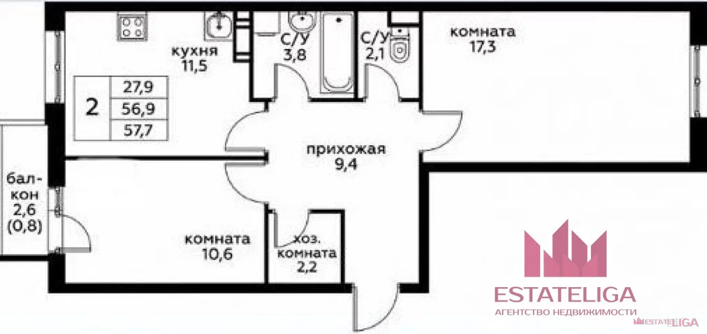 Продажа квартиры, проспект Куприна - Фото 10