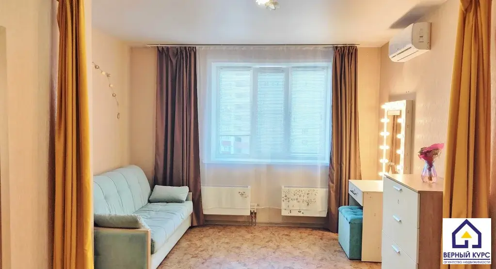 1-к. квартира, 43,7 м, 4/17 эт. - Фото 4