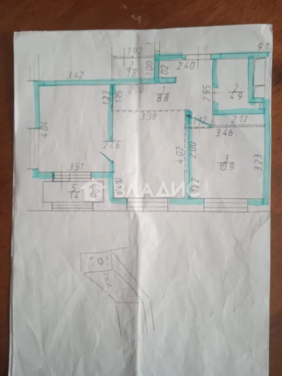 Москва, проспект Лихачёва, д.16к4, 2-комнатная квартира на продажу - Фото 1