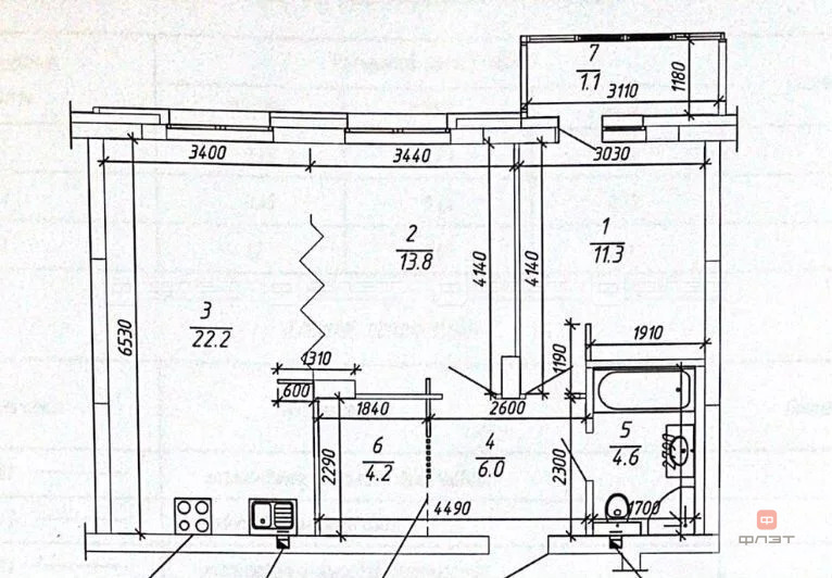 Продажа квартиры, Казань, ул. Николая Ершова - Фото 13