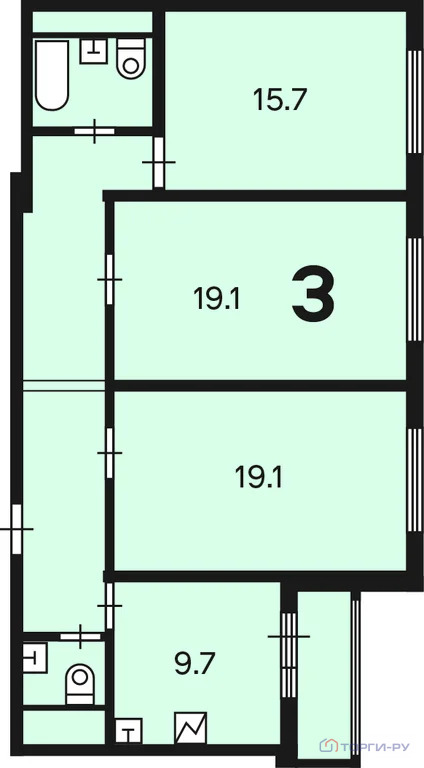 Продажа квартиры, Кварцевая улица - Фото 5