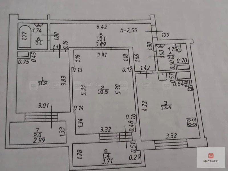 Продажа квартиры, Казань, ул. Зилантовская - Фото 9