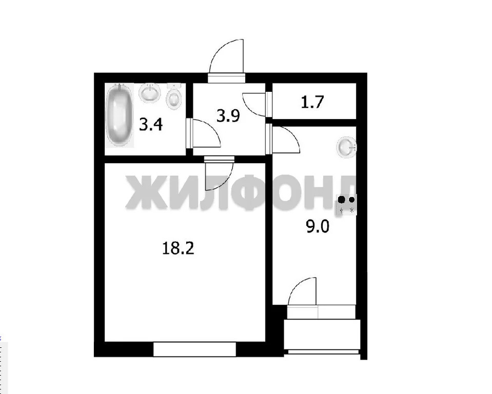 Продажа квартиры, Новосибирск, Гусинобродское ш. - Фото 10