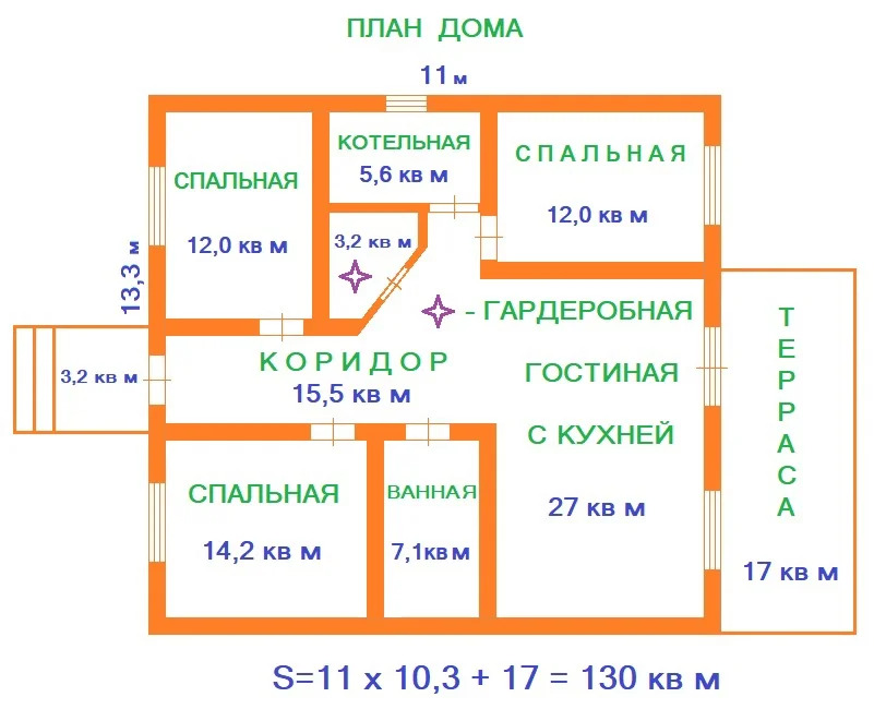 Продажа дома, Бобровский, Сысертский район, ул Просторная - Фото 1