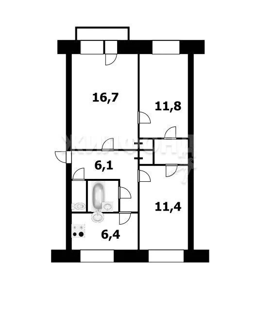 Продажа квартиры, Новосибирск, ул. Зорге - Фото 7