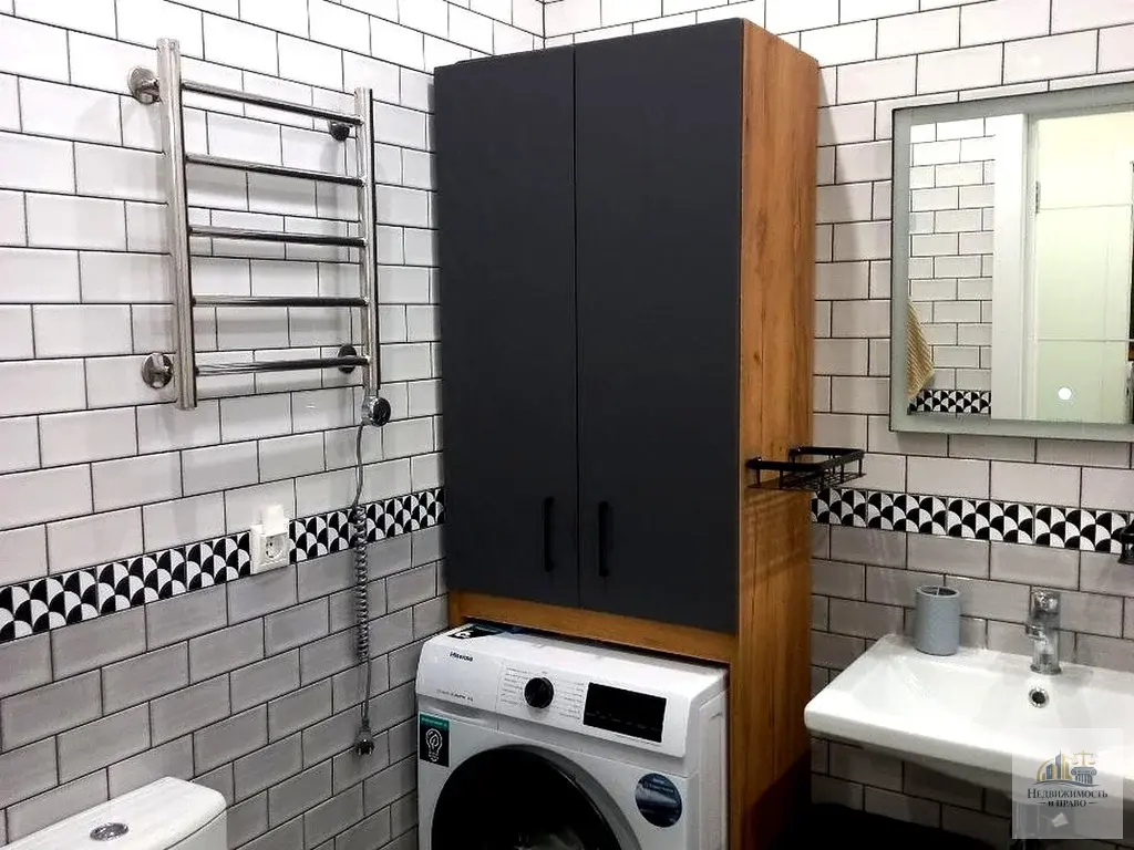 Уютная 2-комн. с ремонтом, 1 мин от метро - Фото 12