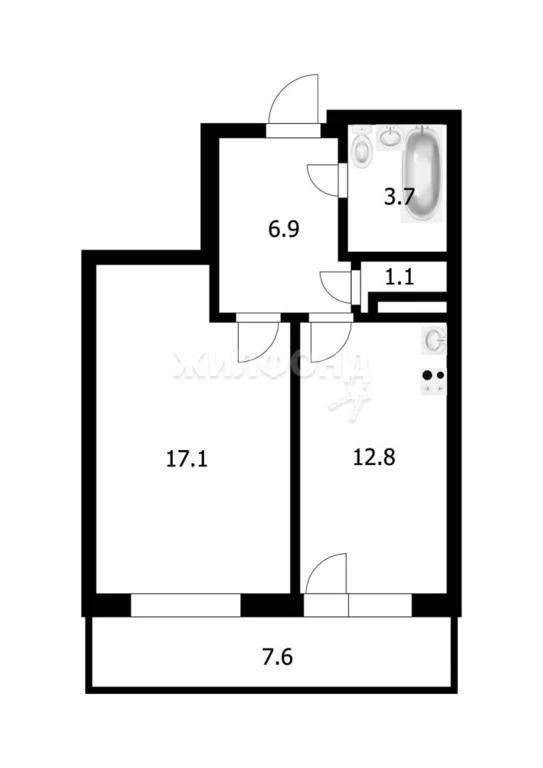 Продажа квартиры, Новосибирск, микрорайон Горский - Фото 8