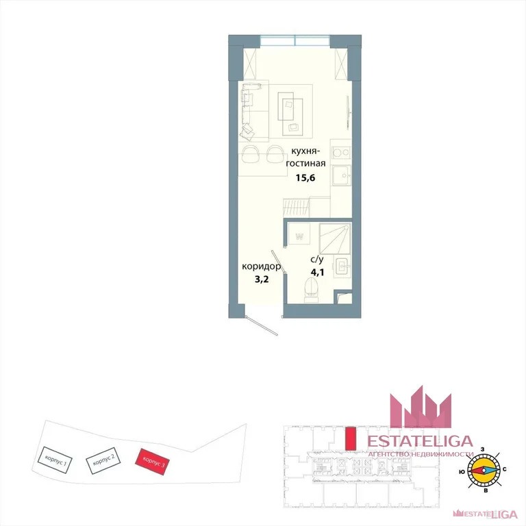 Продажа квартиры, улица Василия Ланового - Фото 2