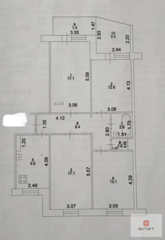 Продажа квартиры, Казань, ул. Четаева - Фото 38