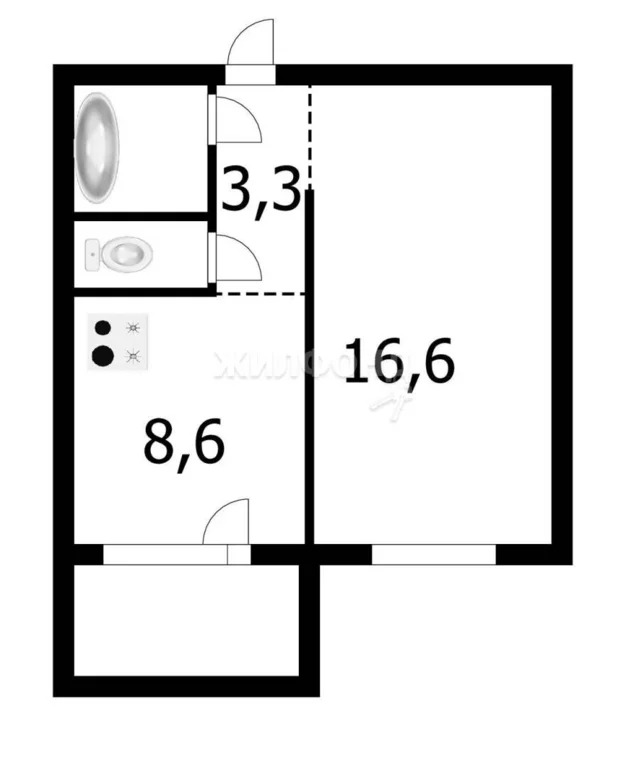 Продажа квартиры, Новосибирск, Владимира Высоцкого - Фото 4