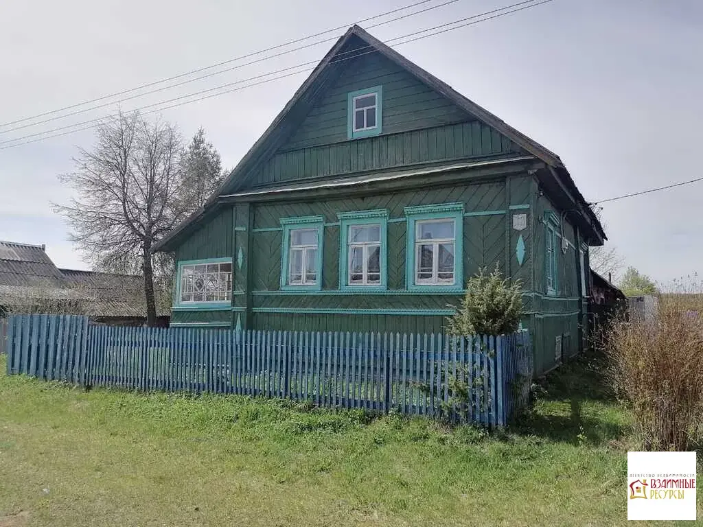 Продам дом с баней в деревне Росино Парфинского района - Фото 1