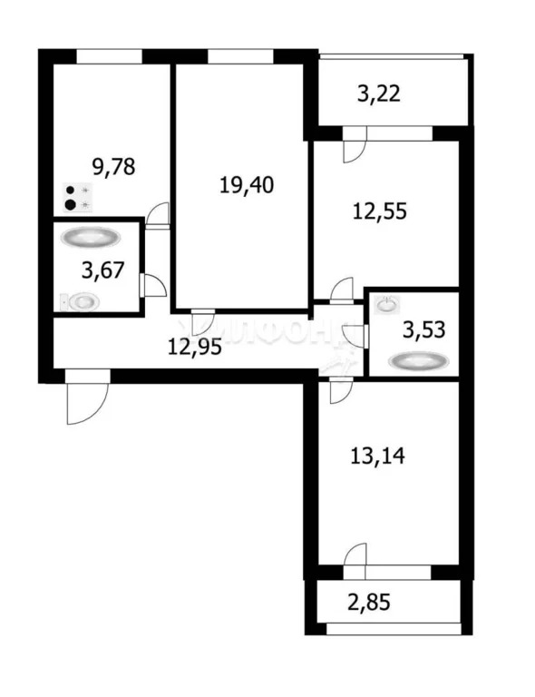 Продажа квартиры, Новосибирск, Виктора Уса - Фото 17