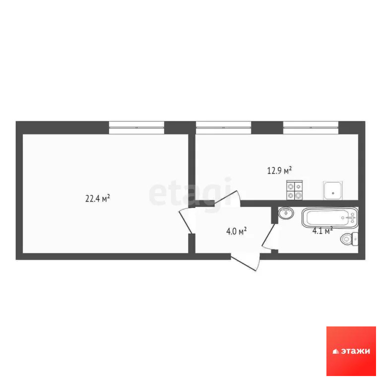 Продажа квартиры, Саки, ул. Курортная - Фото 15