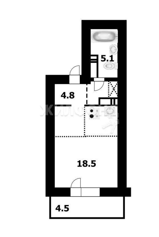 Продажа квартиры, Новосибирск, ул. Гурьевская - Фото 6