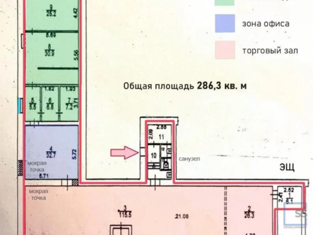 Продажа торгового помещения, м. Проспект Вернадского, ул. Кравченко - Фото 7