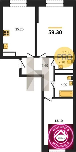 Продажа квартиры в новостройке, Братовщина, Пушкинский район, ... - Фото 0