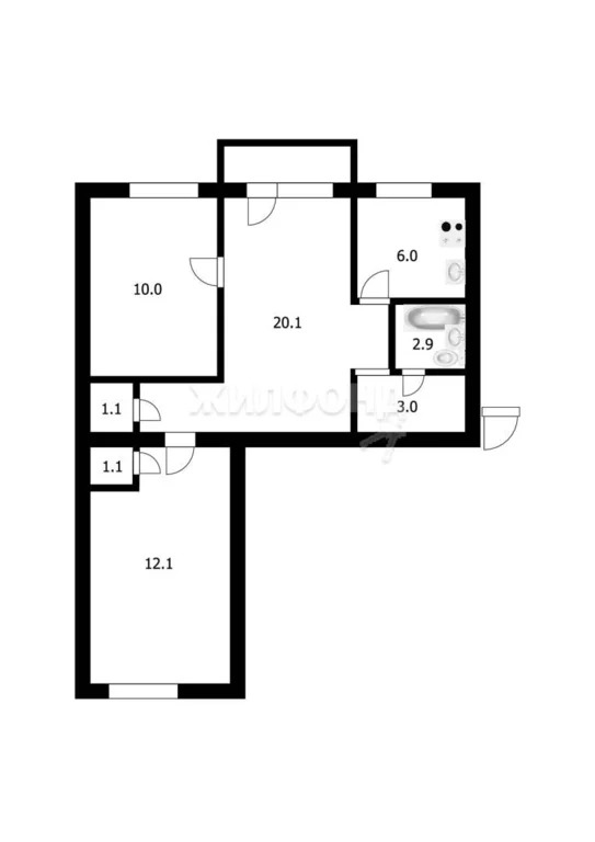 Продажа квартиры, Новосибирск, ул. Жуковского - Фото 14