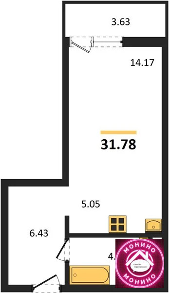 Продажа квартиры в новостройке, Ильинское, Волоколамский район, ... - Фото 0
