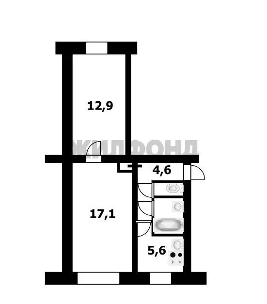 Продажа квартиры, Сокур, Мошковский район, 2-й квартал - Фото 19