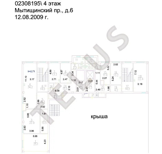 м. Рижская, Мытищинский проезд, 2710 м2, Здание (ном. объекта: 7815) - Фото 7