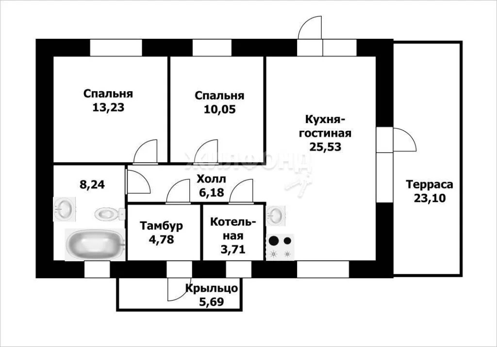 Продажа дома, Плотниково, Новосибирский район, кп Июль - Фото 4