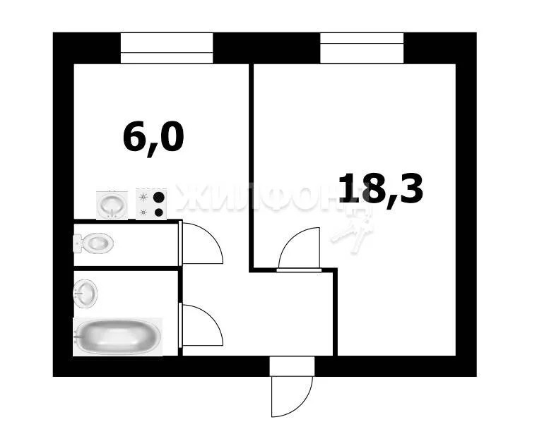 Продажа квартиры, Новосибирск, ул. Чкалова - Фото 12