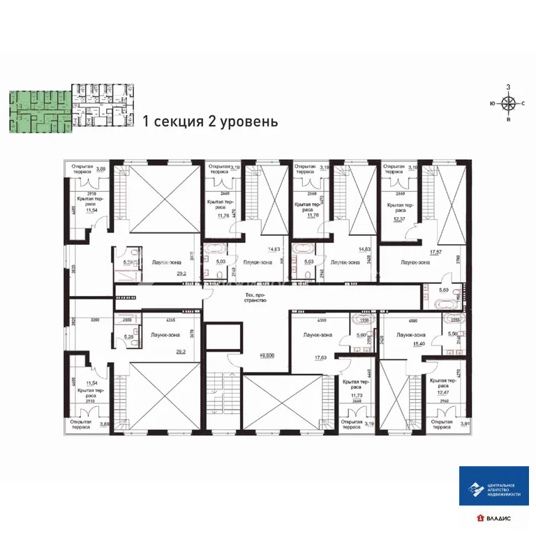 Продажа квартиры, Рязань, жилой комплекс Мещера - Фото 14