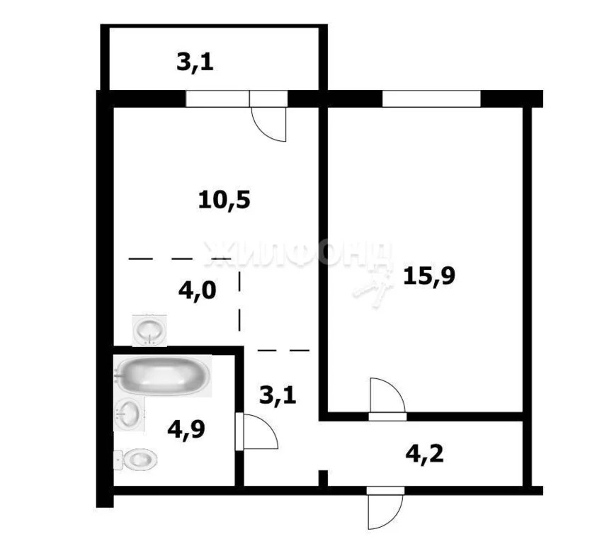 Продажа квартиры, Новосибирск, ул. Твардовского - Фото 7