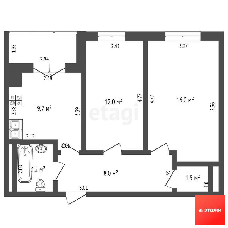 Продажа квартиры, Орехово, Сакский район, ул. Центральная - Фото 29