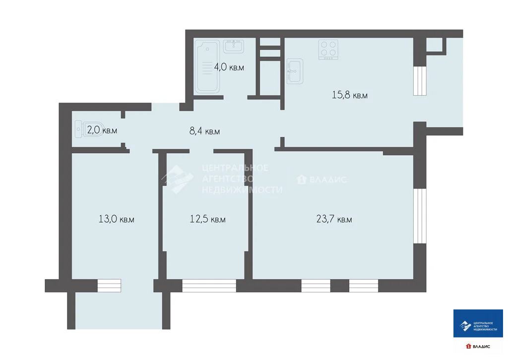 Продажа квартиры, Рязань, Парковый проспект - Фото 32