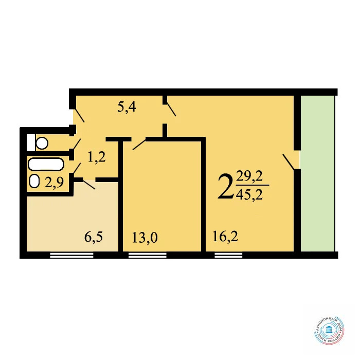 Продается комната, 13.8 м - Фото 2