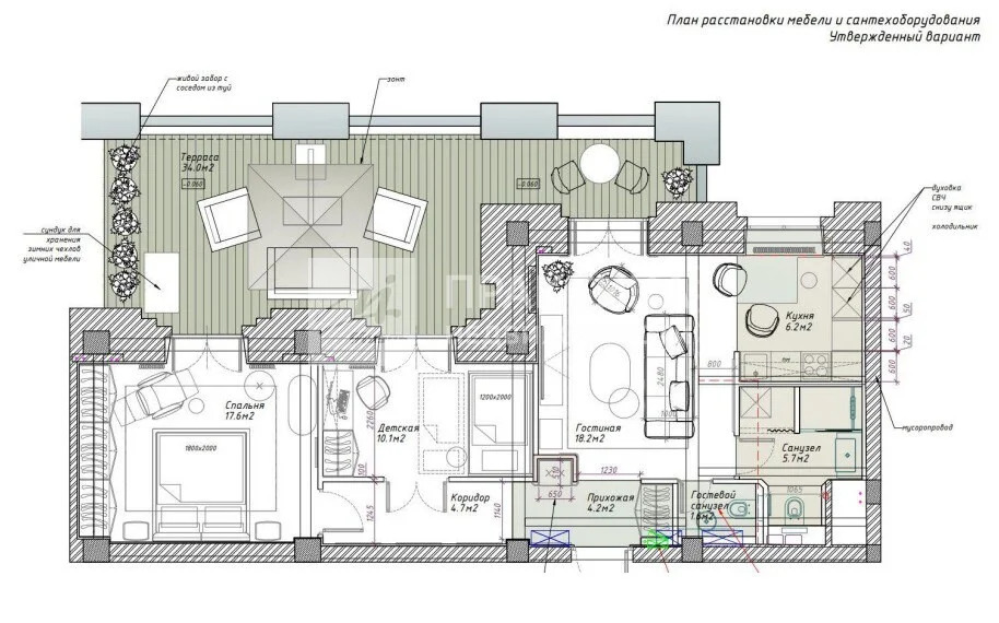 Продажа квартиры, Кудринская пл. - Фото 28