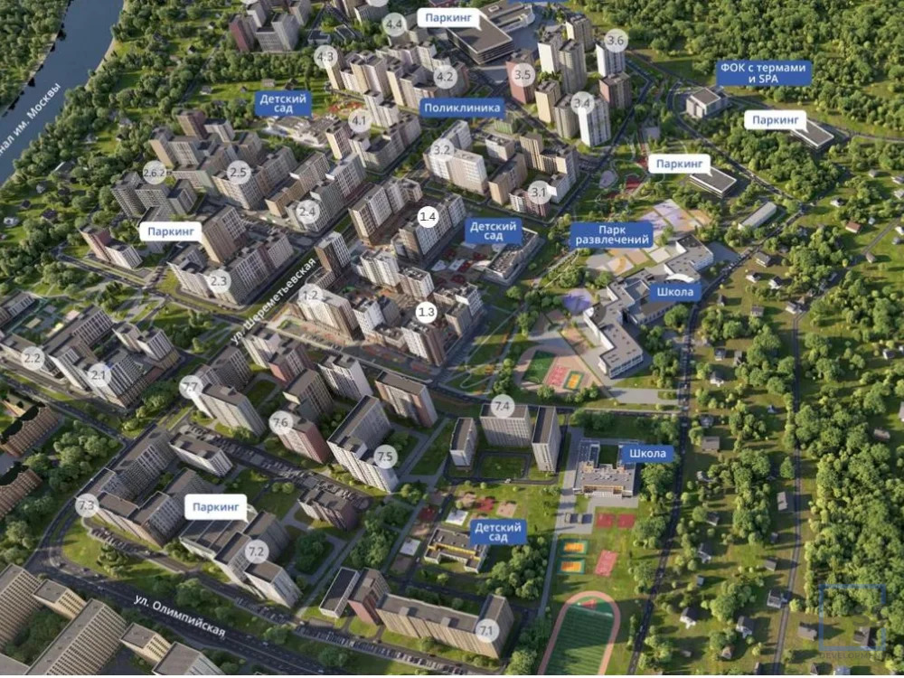 Продажа торгового помещения, жилой комплекс 1-й Химкинский - Фото 2